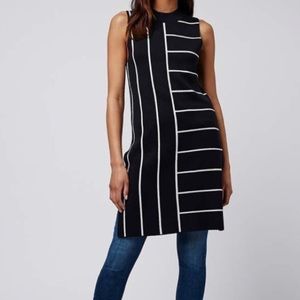 SALE NWT Topshop Stripe Splits Hem tunic